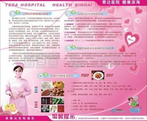 医院妇科展板图片