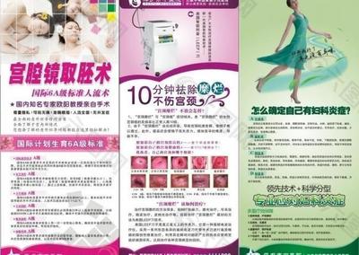 医院妇科展架图片