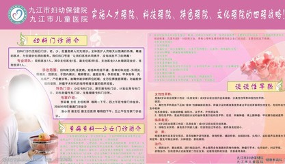 妇科宣传图片