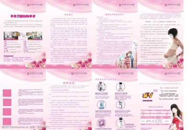 医院妇科展板