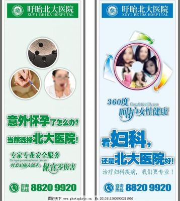 妇科展板图片